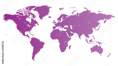 Violet World map