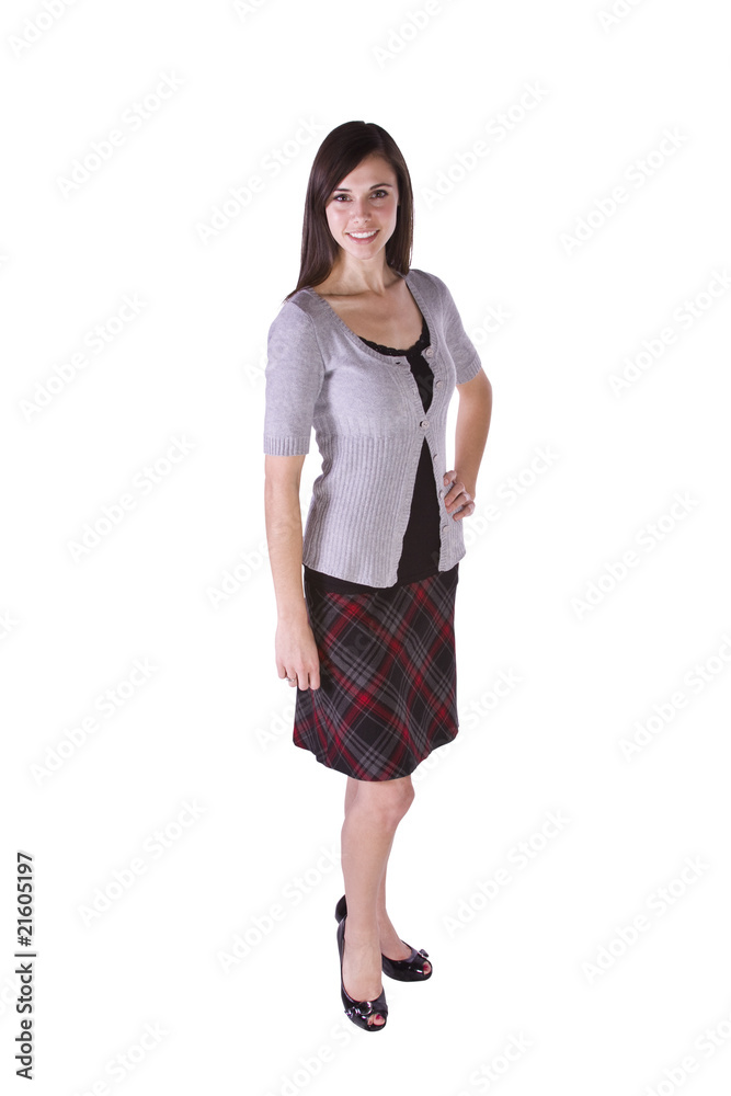 Beautiful Girl Standing Up