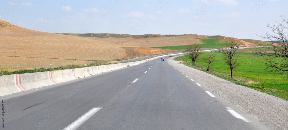 Fototapeta premium algerie...routes