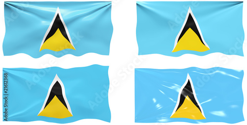 Flag of Saint Lucia