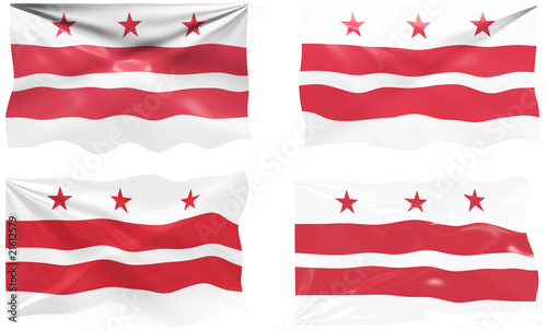 Flag of Washington DC