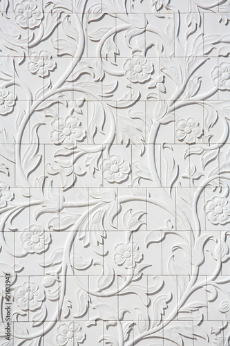 Fotografía Carved wall decoration
