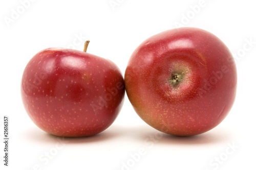 Red macintosh apple photo