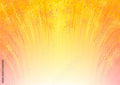 Background for design with explosion and stars