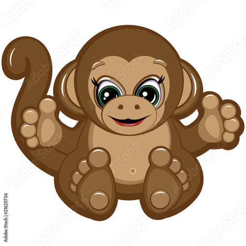 Little monkey - one of the symbols of the horoscope