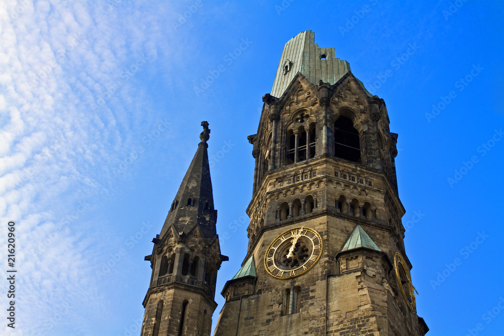 Obraz premium Kaiser-Wilhelm-Gedächtniskirche