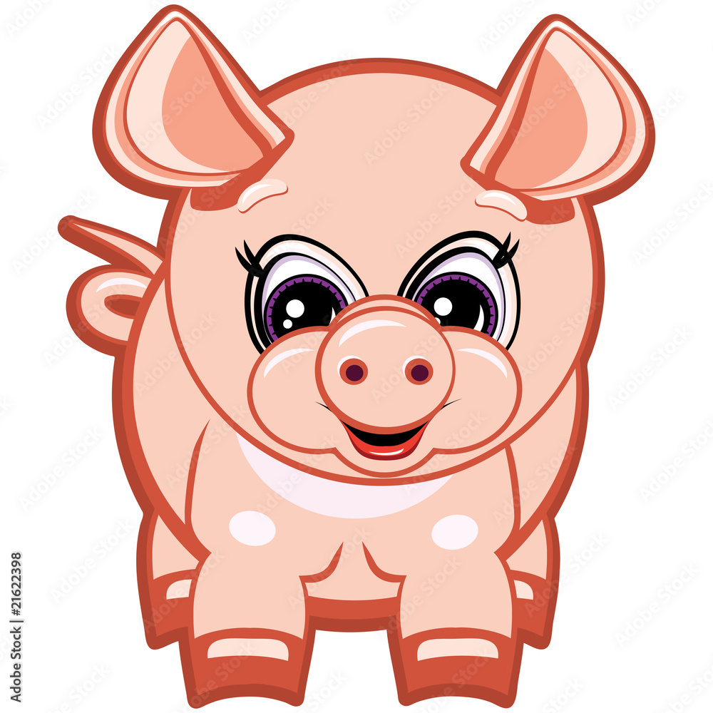 Little pig - one of the symbols of the horoscope Little pig - one of the symbols of the horoscope