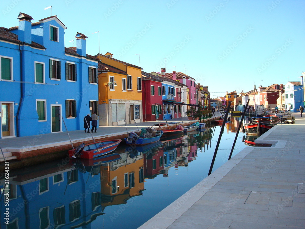 Obraz premium Burano canal.