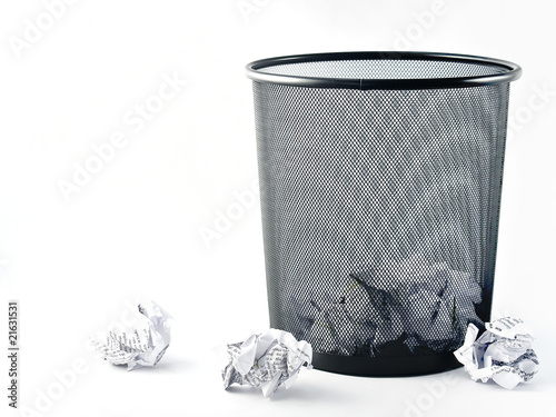 Office paper bin