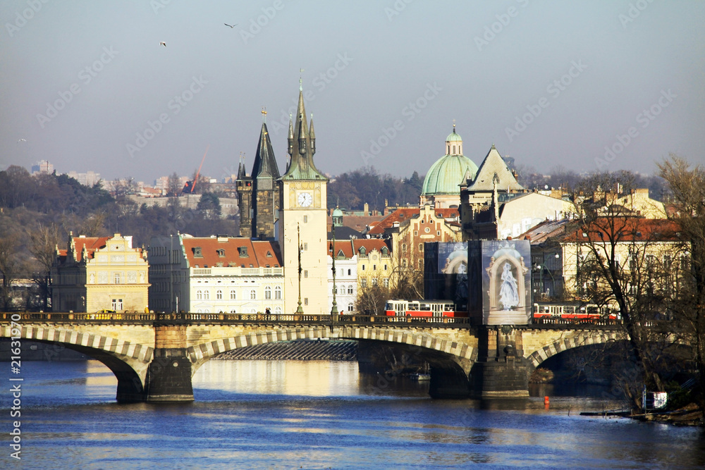 View on Old Town of Prague