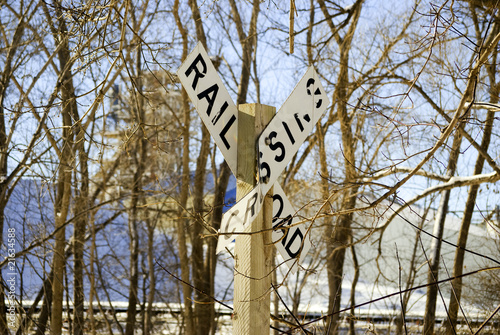 Railroad Crossing Sign