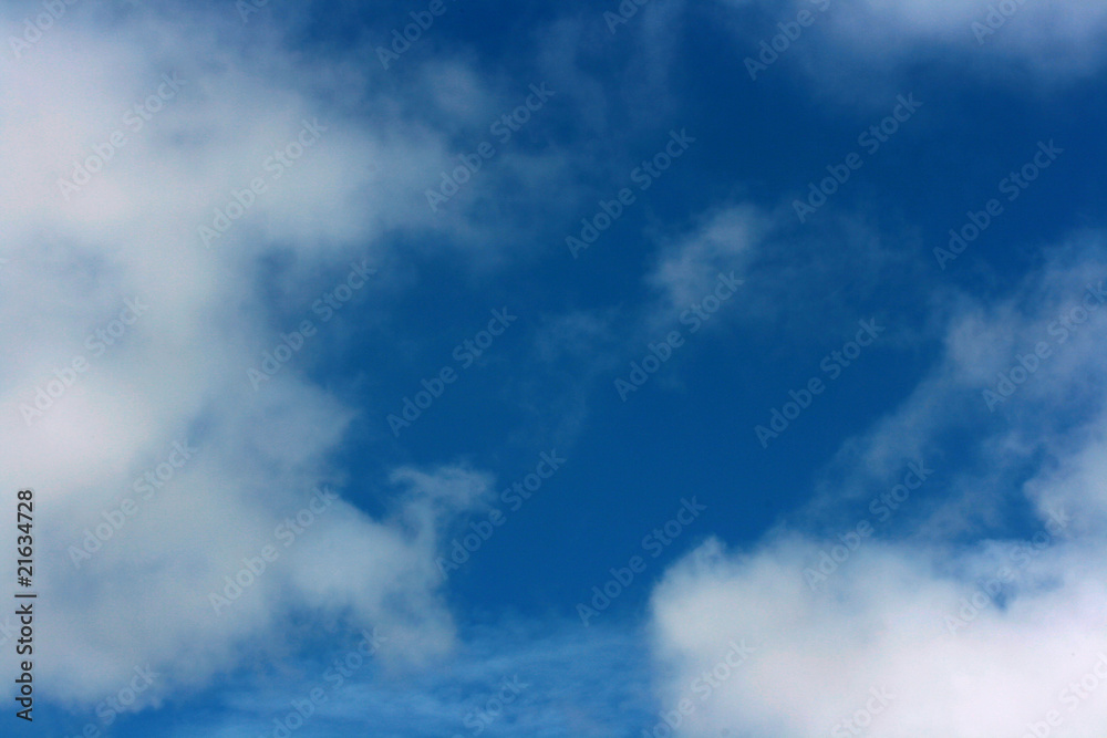 Dark blue sky