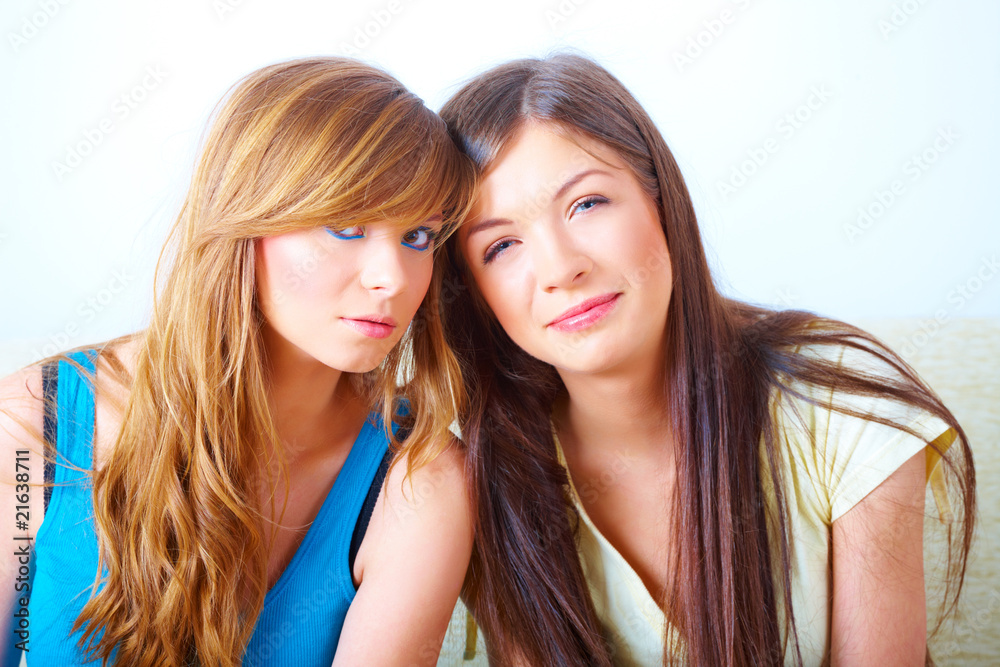 Two girls friendship Two girls friendship