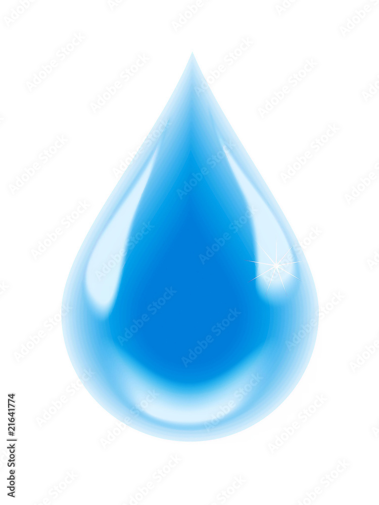 A drop of clean water A drop of clean water