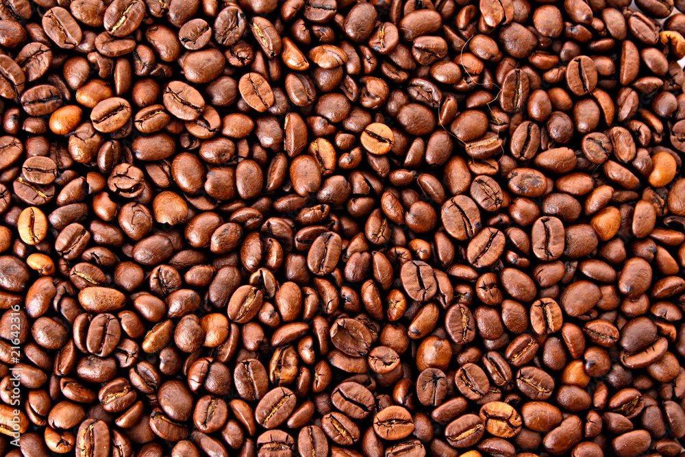 Fototapeta premium Coffee beans background.