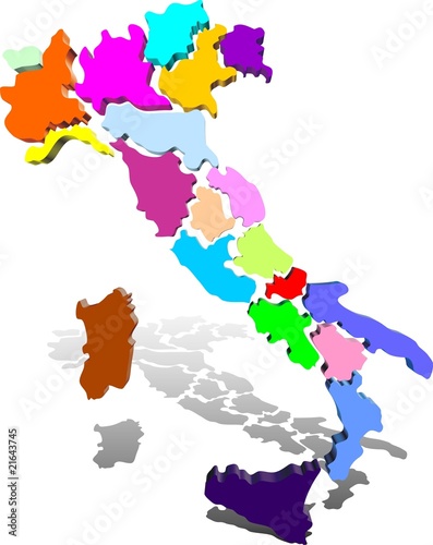 Italia Regioni-Vector