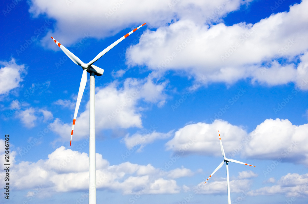 Windmill conceptual image. Windmill conceptual image.