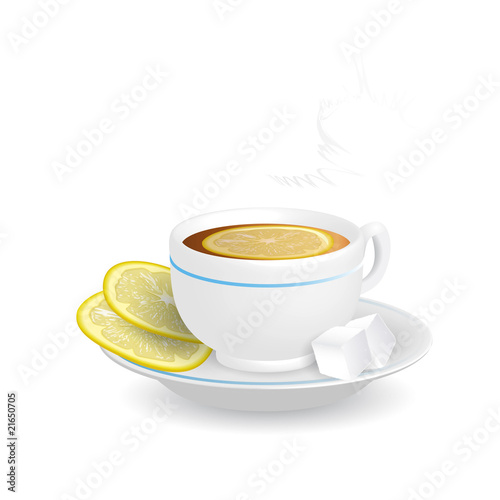 tea with lemon