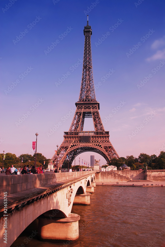 Fototapeta premium Eifel Tower