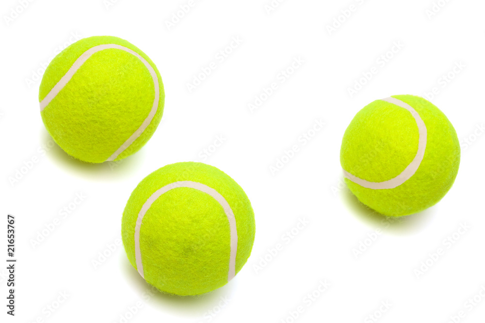 modern tennis balls