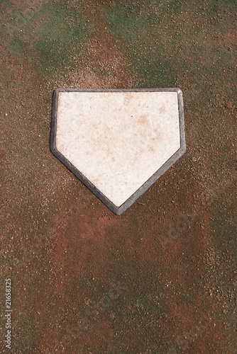 Dirty Home Base Plate