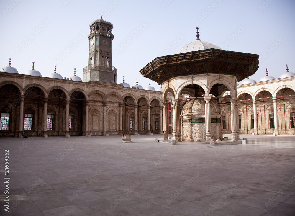 Old mosque in the Citadel in Cairo