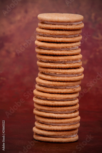 Stack of cookies
