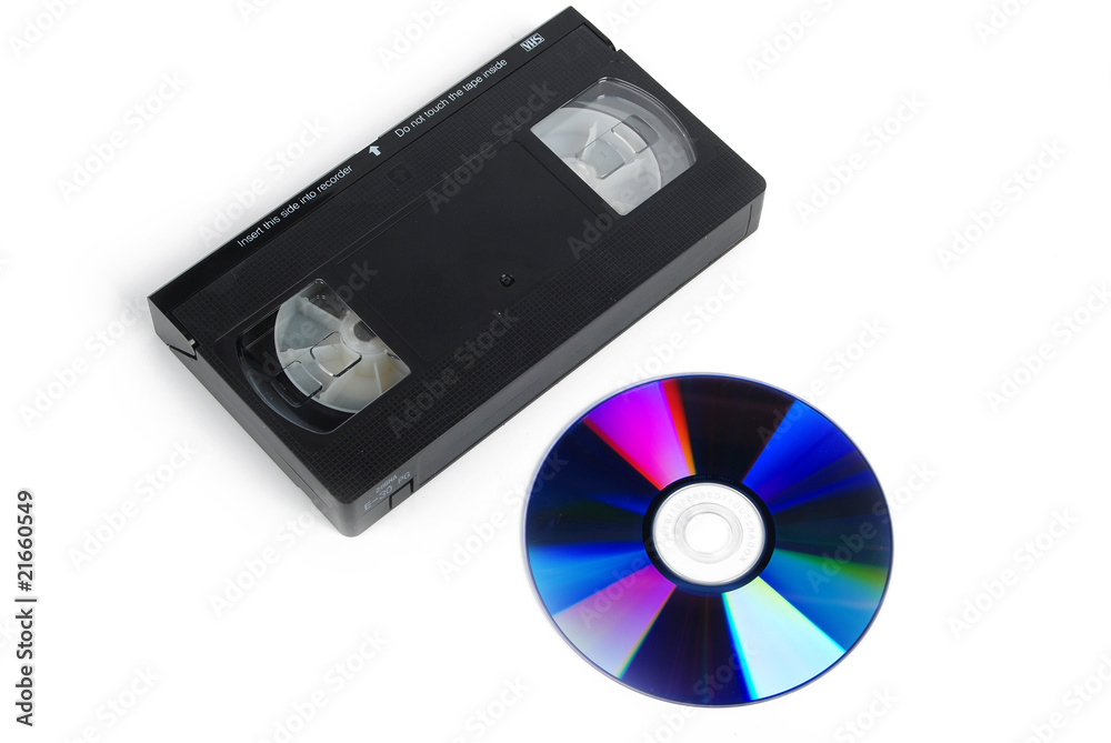 video tape and DVD video tape and DVD
