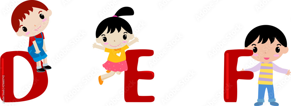 Fototapeta premium alphabet