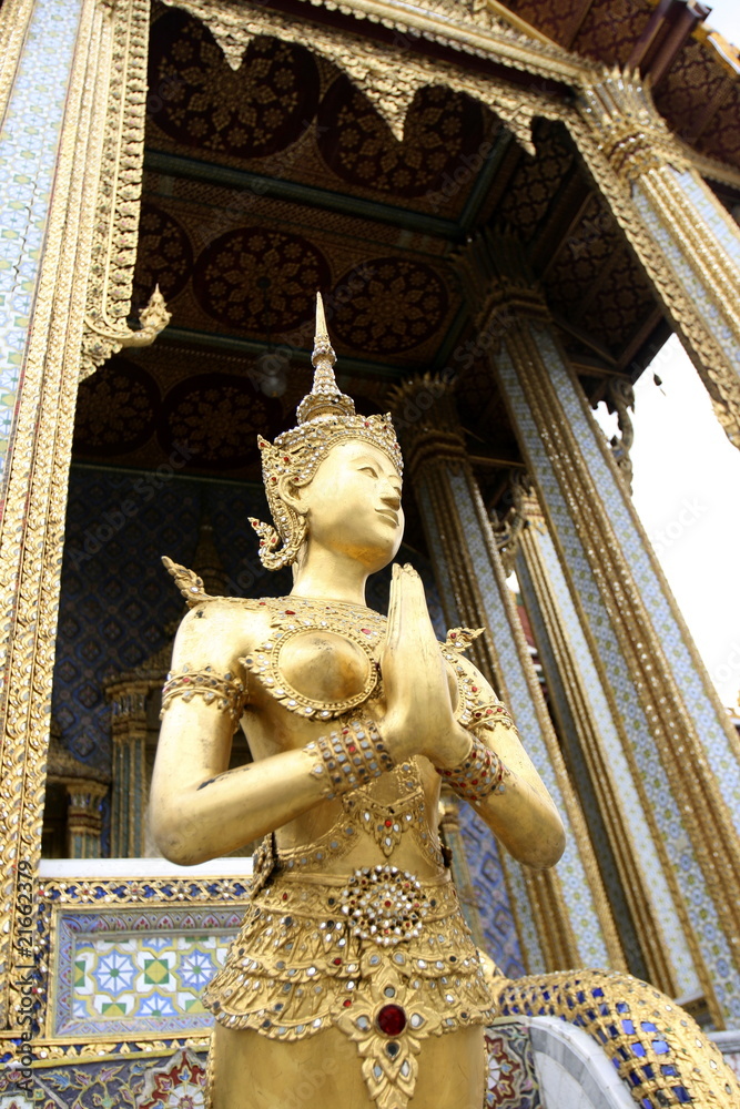 Native Thai Style angel sculpture