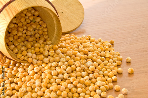 yellow peas.