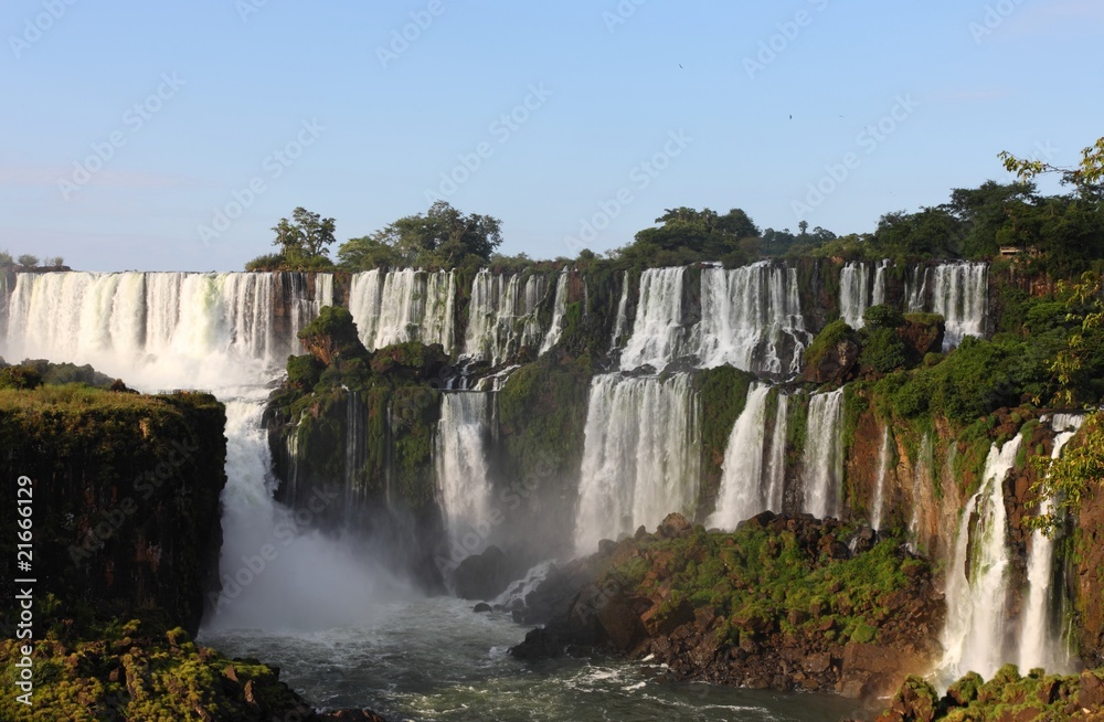 The biggest waterfalls on earth.