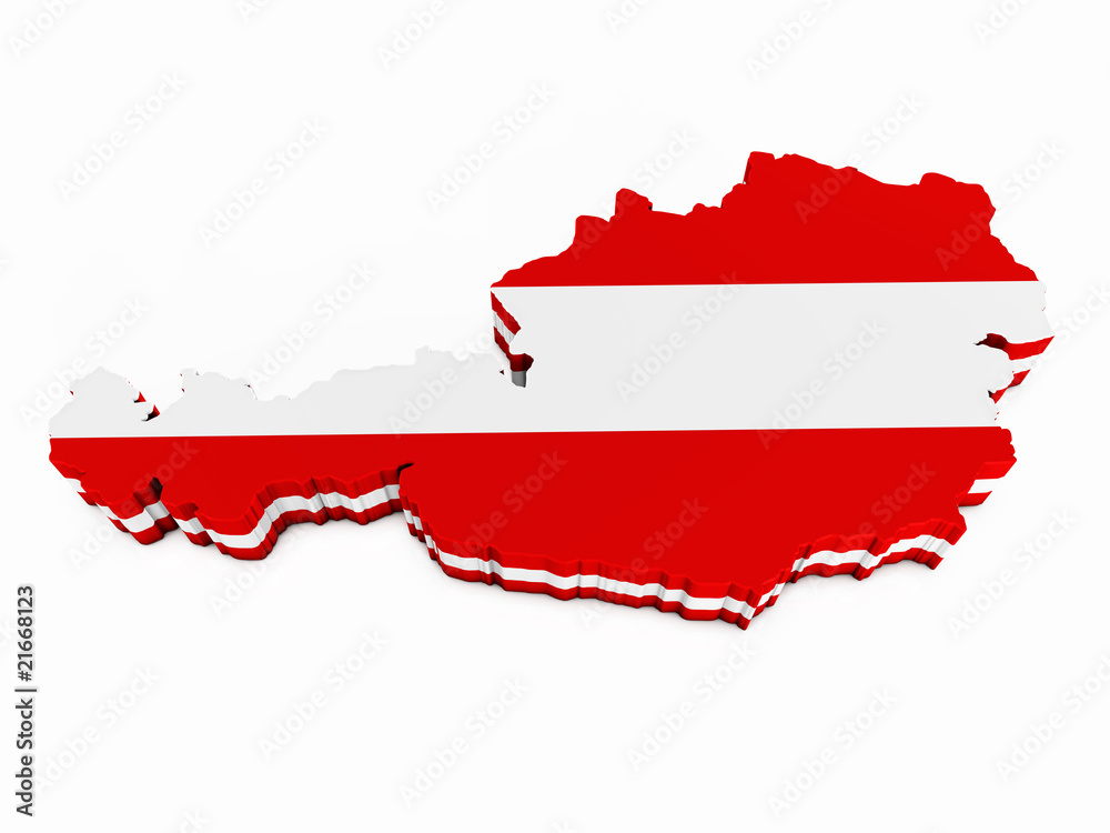 Österreich Karte