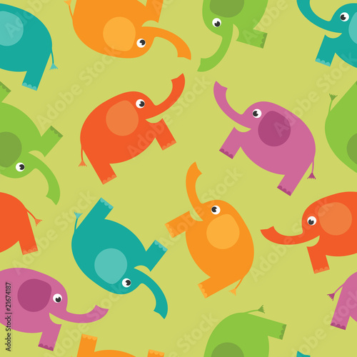 elephant pattern