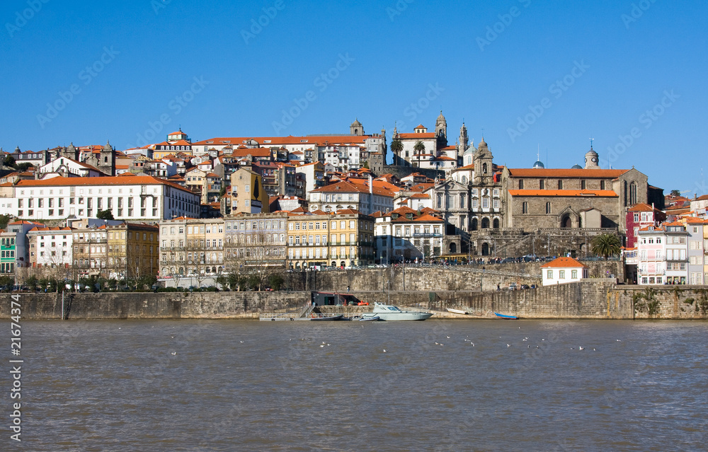 View of Oporto city, north of Portugal - Europe