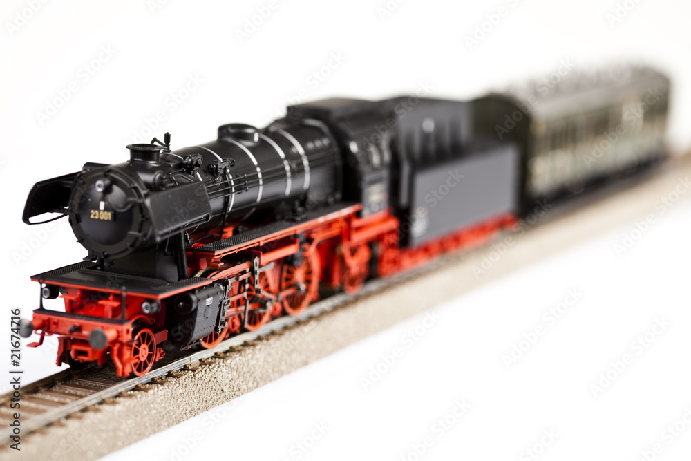 Fototapeta premium Locomotive Model