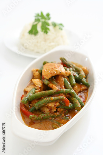 Spicy Chicken and Long Beans