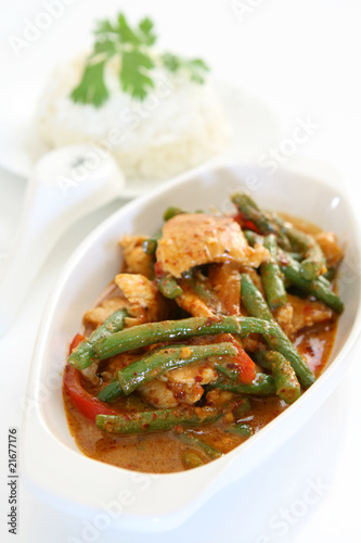 Spicy Green Beans and Chicken