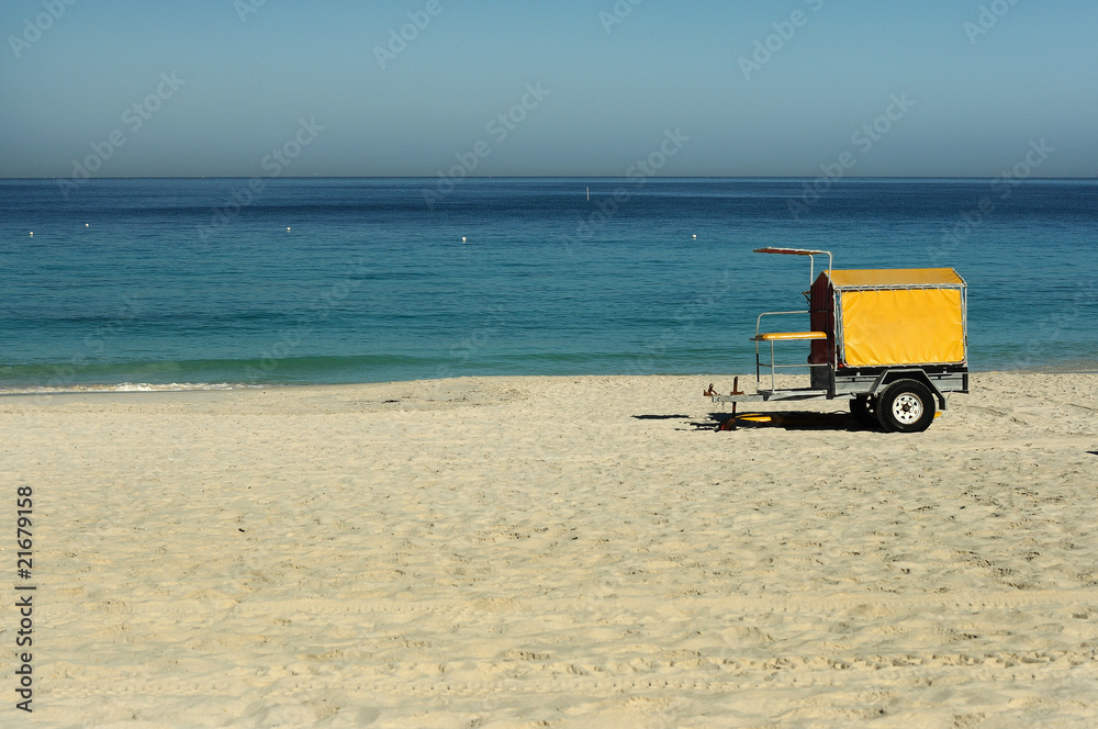 sandy beach on the shore
