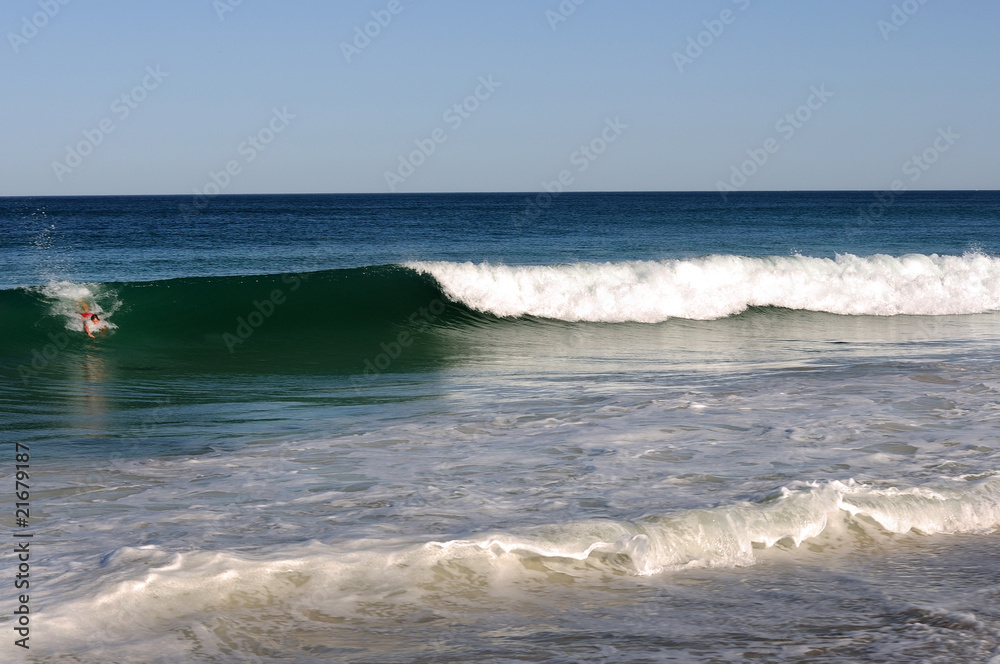 large ocean waves