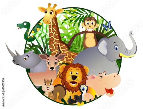 Kreskówka Safari