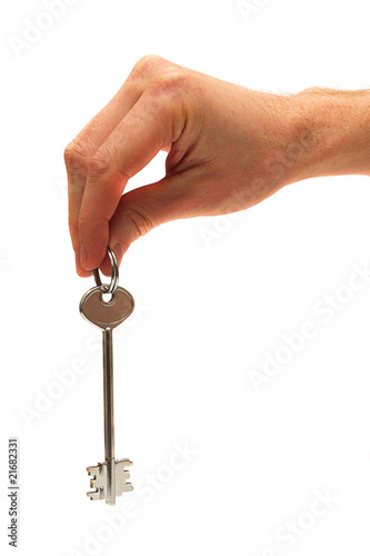 Key in a hand