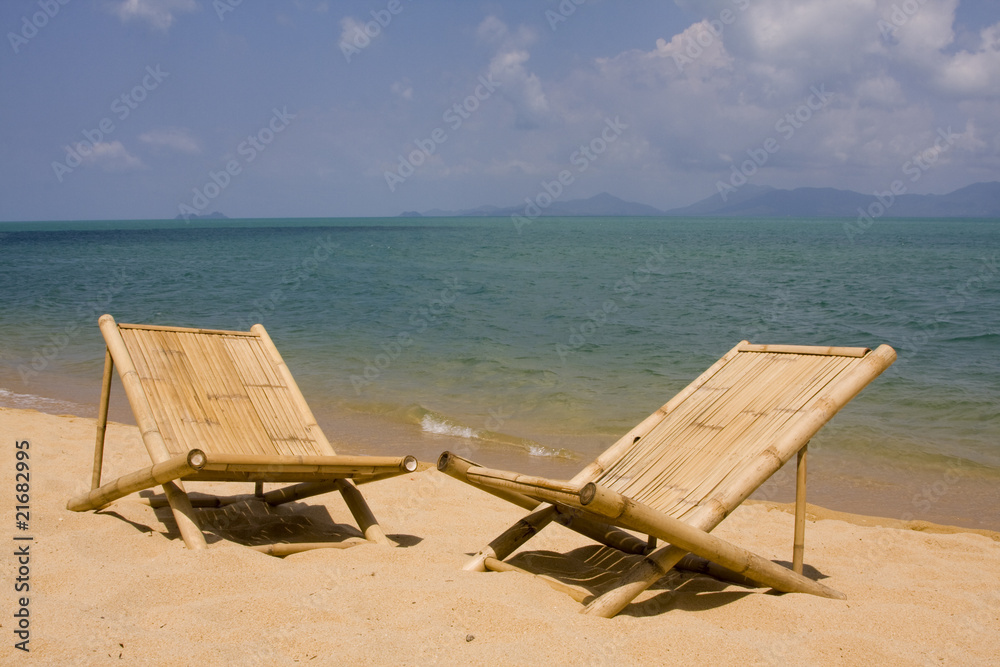 Beautiful tropical beach in Thailand.