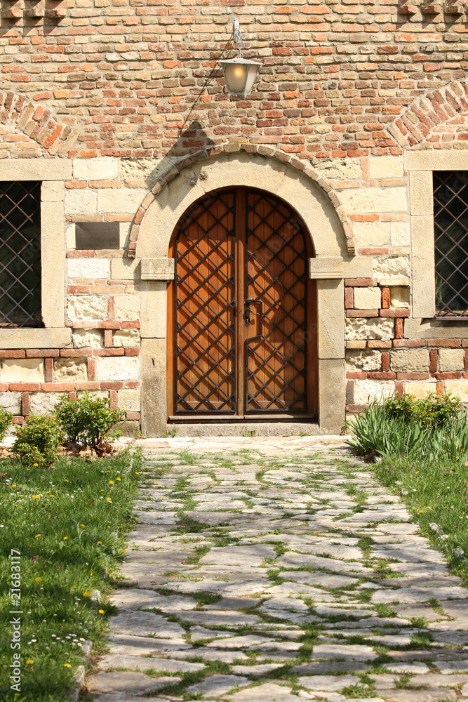 Naklejka premium Old house