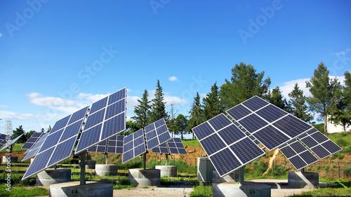 Photovoltaic panels .