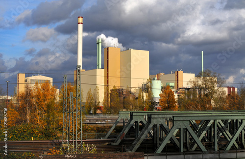 Industrieanlage in Hamburg Tiefstack