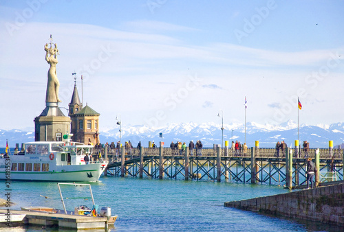 Hafen in Konstanz, Bodensee, Deutschland photo