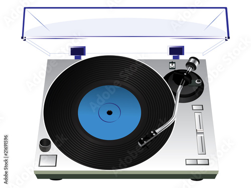 Record player vector