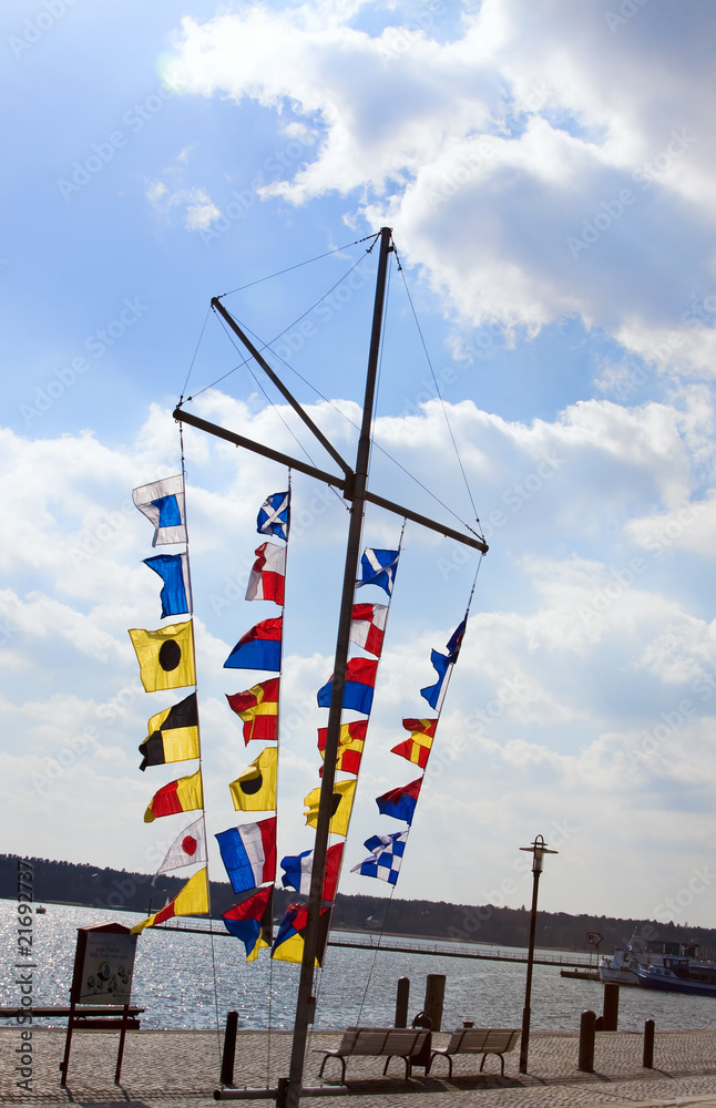 Signalflaggen StockFoto Adobe Stock