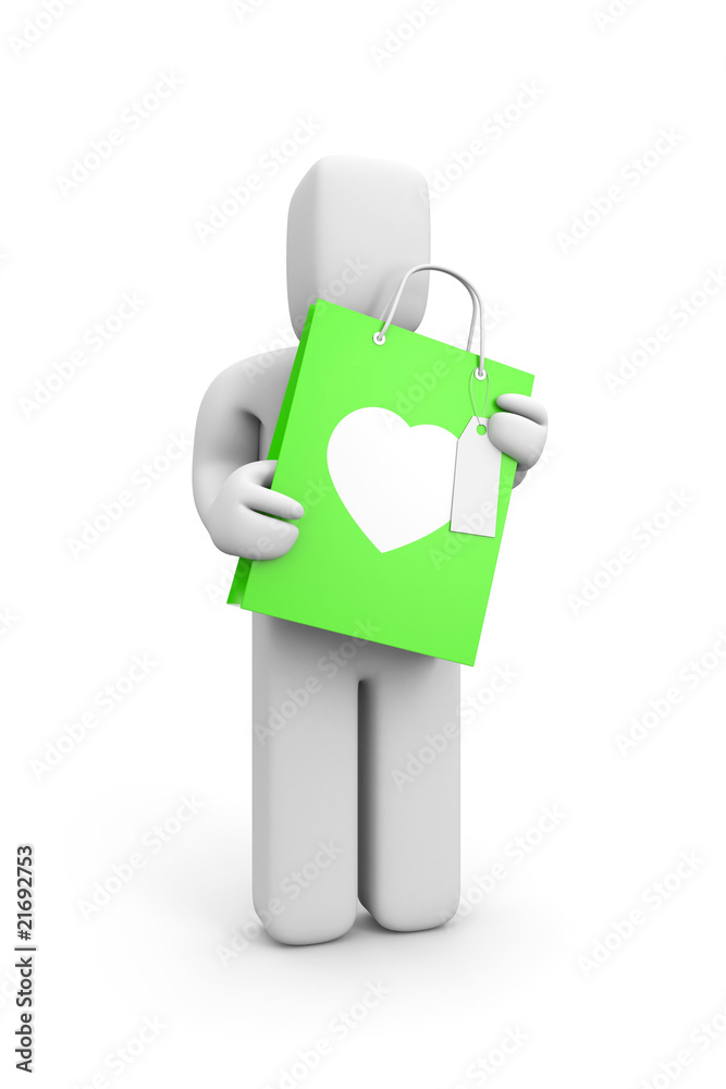 Person hold gift valentine's day Person hold gift valentine's day